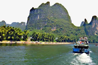 桂林漓江摄影图片免抠