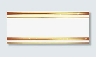 金色闪耀线条免抠