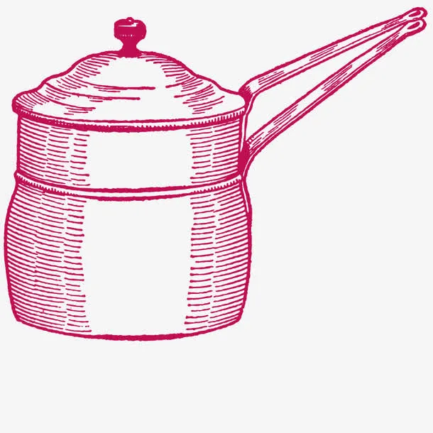 绘画餐具免抠