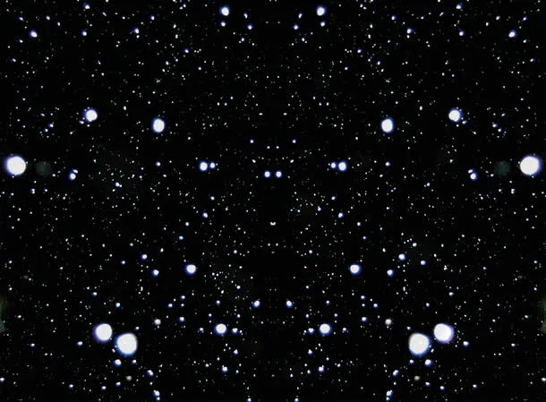 星空雪天效果素材免抠