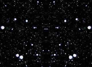 星空雪天效果素材免抠
