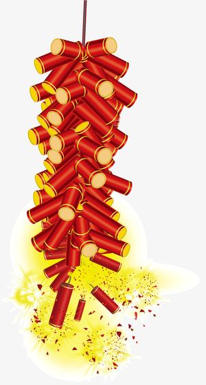 过年了放鞭炮免抠