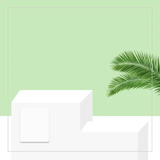 简约文艺绿色休闲鞋PSD分层主图背景素材高清文艺清新背景