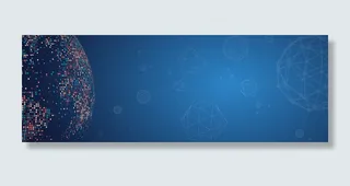 商务信息背景banner装饰高清