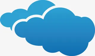 简约多云设计图标免抠