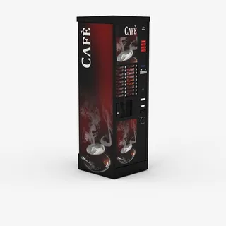 醇香咖啡贩卖机免抠