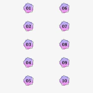 简约数字分隔符免抠