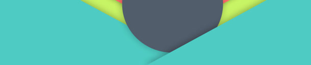 简约炫彩个性多边形背景banner
