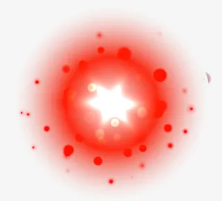 矢量红色高光素材免抠