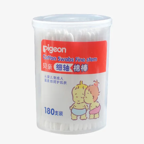 一盒棉签免抠