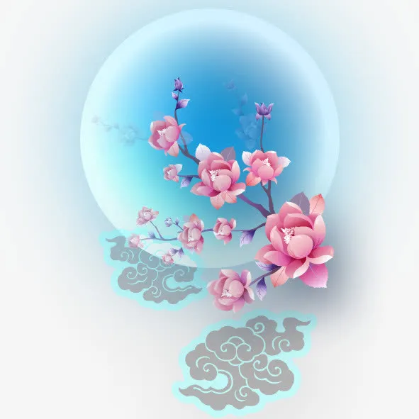 七夕情人节素材免抠