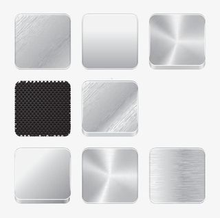 金属按钮图标高清免扣素材免抠