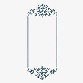 古风边框花纹花边免抠