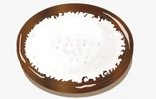 手绘卡通一碗油盐免抠