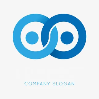 矢量图标LOGO链接传播免抠