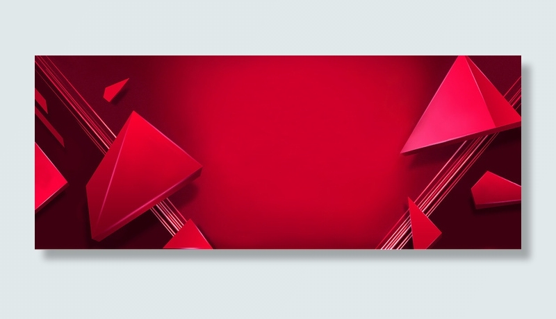 几何扁平国庆促销海报背景高清