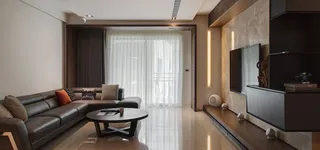 大气客厅室内装修背景图高清