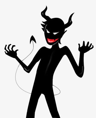 黑色小恶魔免抠