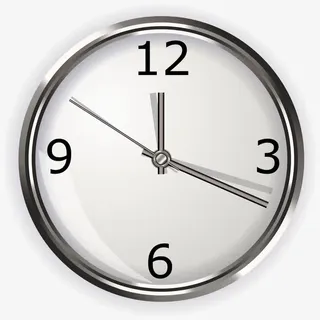 时钟钟表设计矢量素材免抠