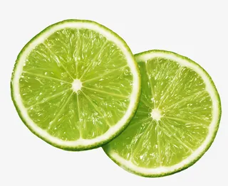青柠檬切片免抠
