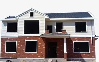 二层楼农舍免抠