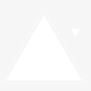 白色简约商务小三角透明png免抠