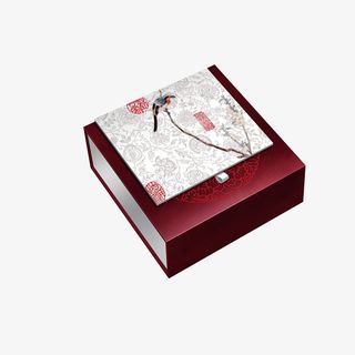 高档古风月饼礼盒实物图免抠