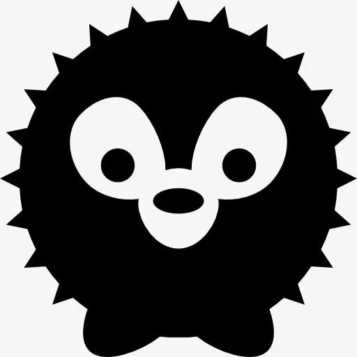 刺猬图标免抠