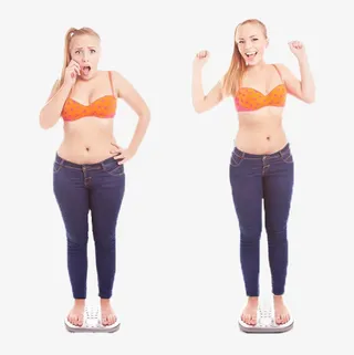 健康纤体减肥PNG免抠