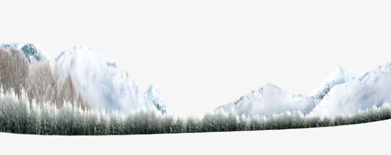 冬季野外风景免抠