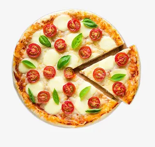 小西红柿披萨免扣素材免抠