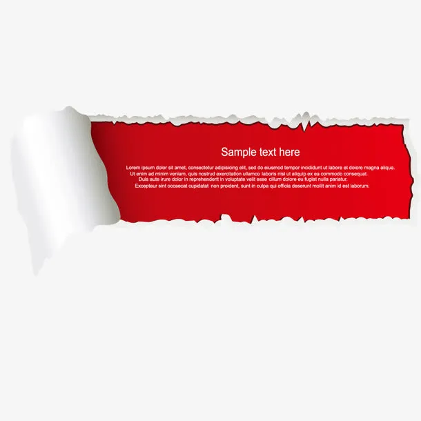 中国风矢量标签装饰免抠