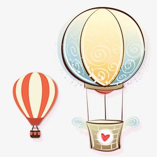 卡通氢气球免抠