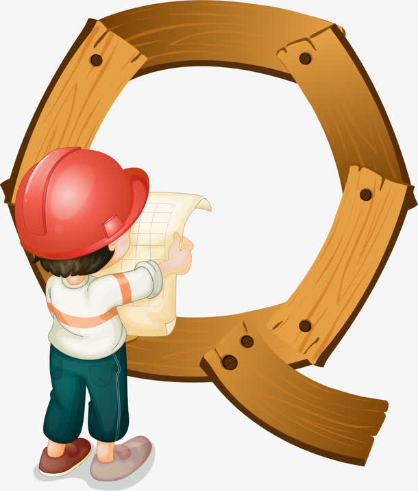 创意字母Q免抠