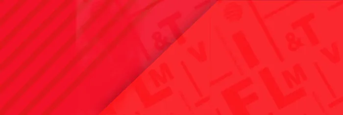 红色纯色字母背景全屏海报高清