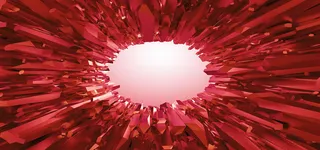 红色晶体背景图片高清