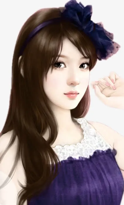 现代美女免抠