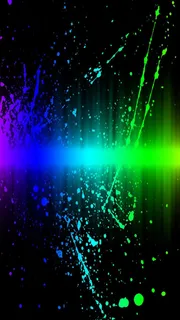 绿色蓝色发光科技感H5背景素材高清 绿色蓝色发光科技感H5背景素材高清