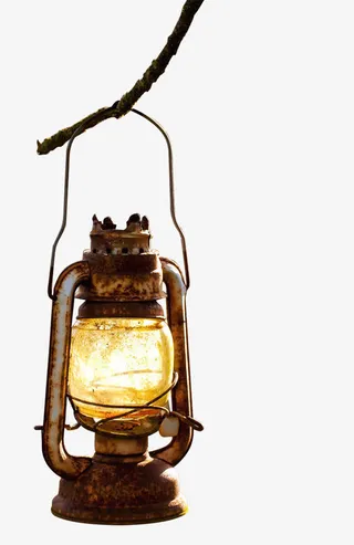 古老式提灯免抠