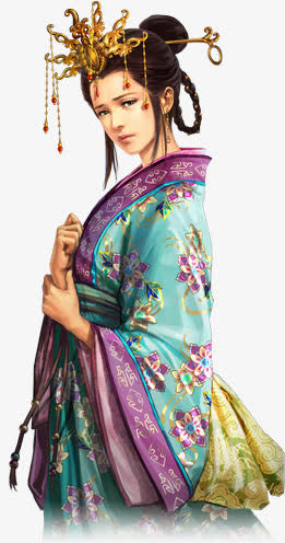 古代美女免抠