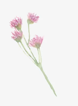 手绘水彩元素气泡元素免抠