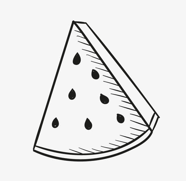 夏日矢量手绘元素免抠