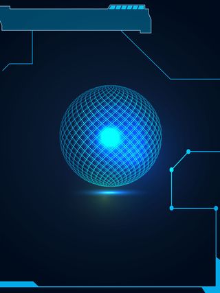 HUD界面未来感梦幻科技背景高清