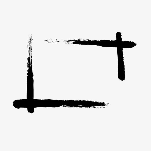 简约边框免抠