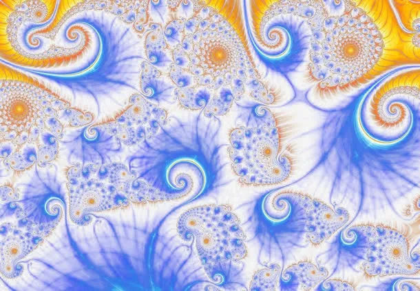 炫彩光花免抠