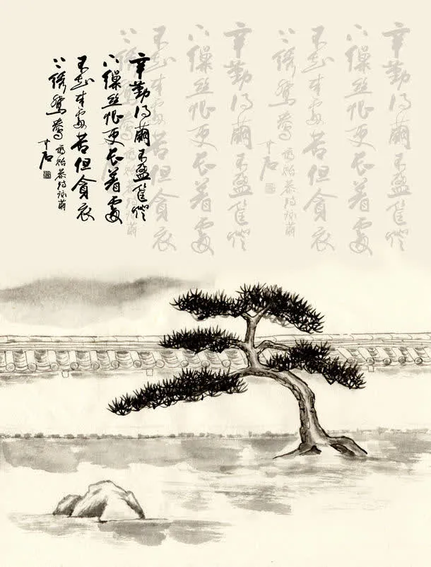 中国风背景墙