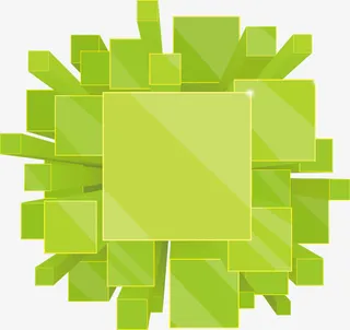 方格科技元素免抠