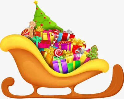 卡通圣诞老人免抠