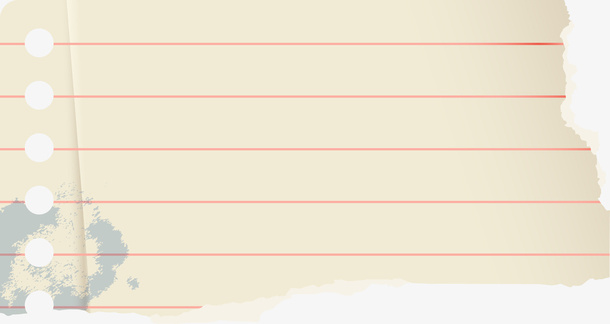 创意破旧的纸免抠