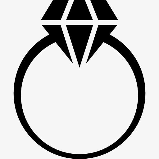 钻石戒指图标免抠图标元素